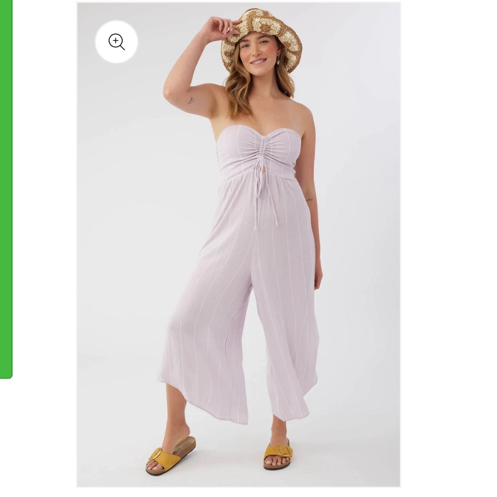 O’Neill Hadley Lavender Strapless Jumpsuit